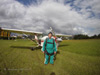 Skydiver over 80